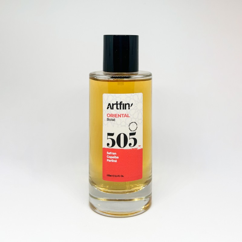 ARTFIN, N°505, oriental boisé, unisexe