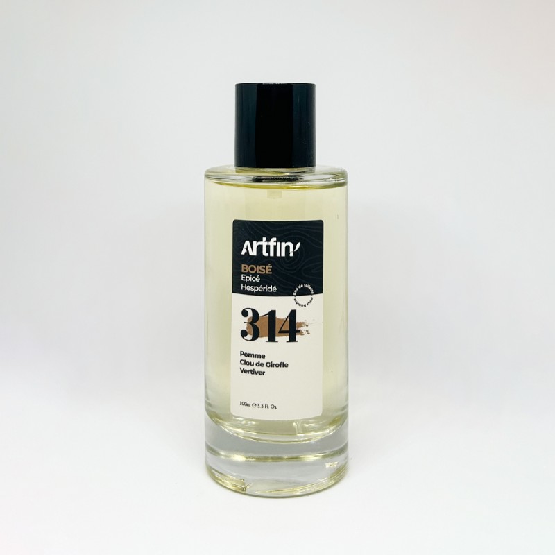 ARTFIN, N°314, boisé hespéridé épicé, homme