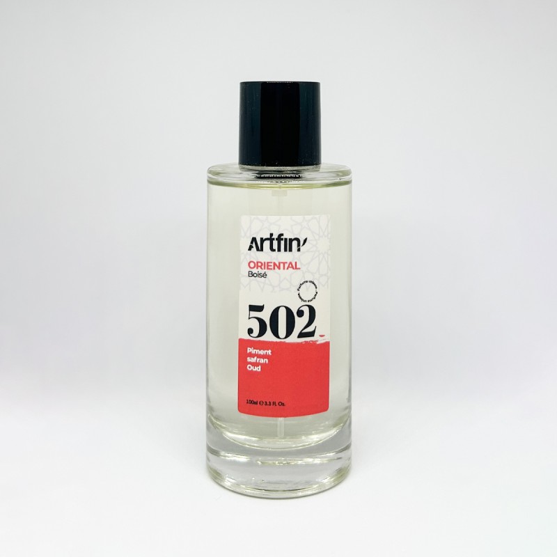 ARTFIN, N°502, oriental boisé, unisexe