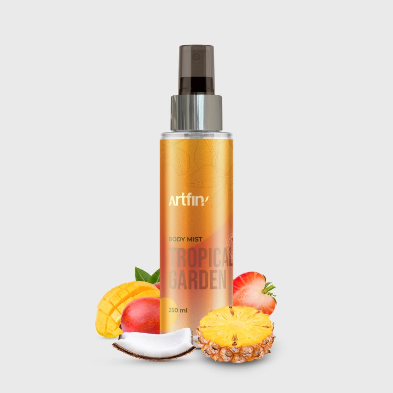 TROPICAL, GARDEN, ORANGE, FUIT