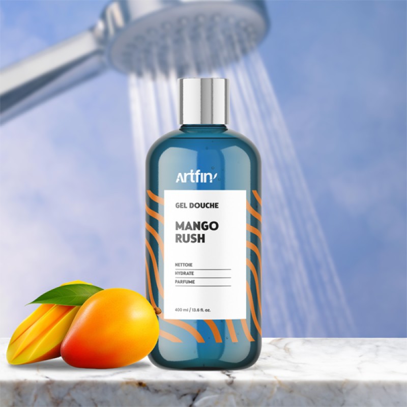 GEL DOUCHE, ARTFIN, MANGO, RUSH, 400ML, PERSONAL CARE