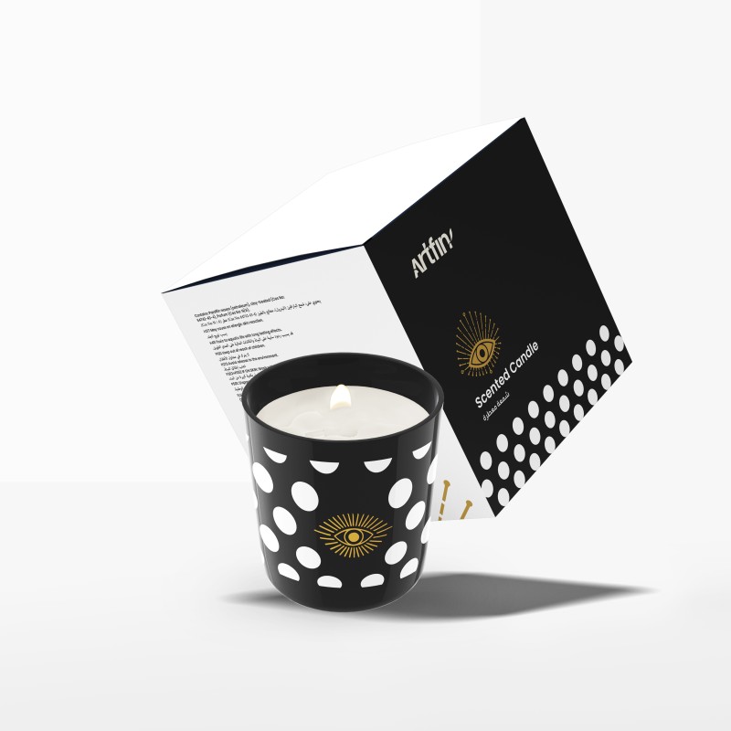 Golden, Eye, Dot, Artfin, Home Care, Bougie, Candle, Ambiance