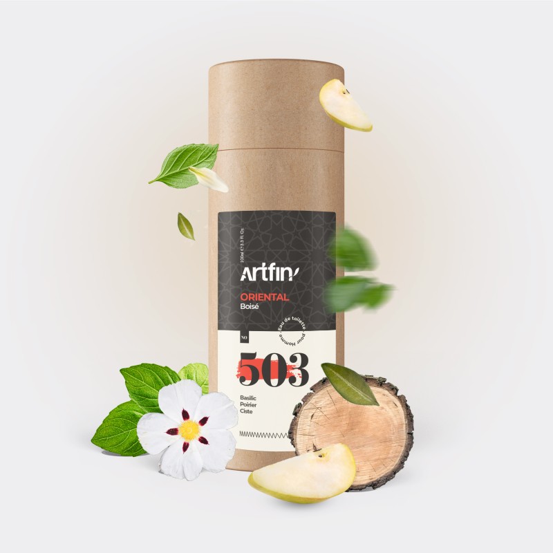 ARTFIN, N°503, oriental boisé, homme