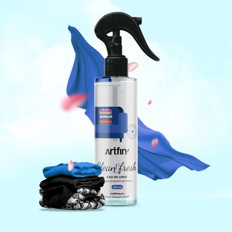 Clean ; Fresh; Artfin; Home; Care; Linge
